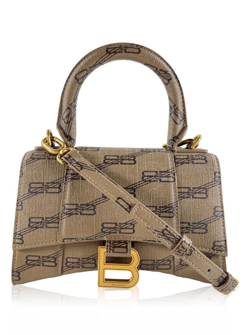 balenciaga balenciaga hourglass xs monogram
