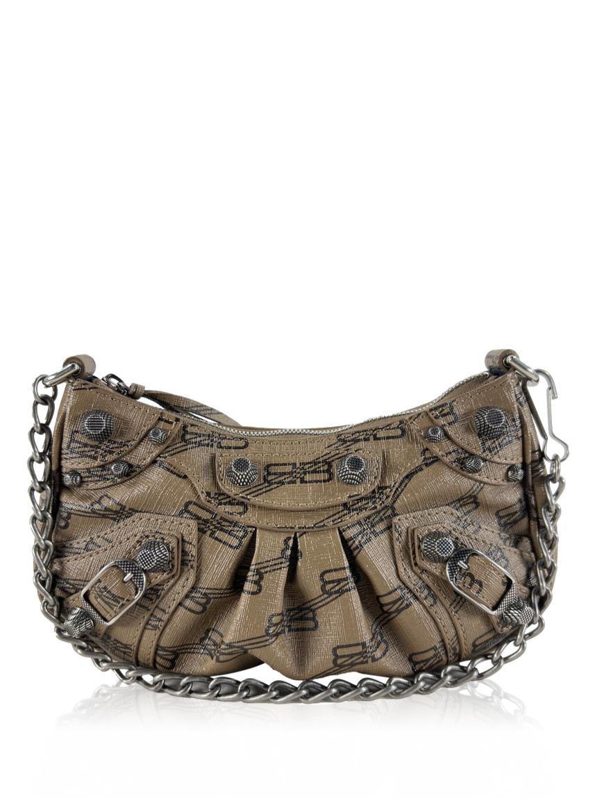 balenciaga balenciaga le cagole monogram mini