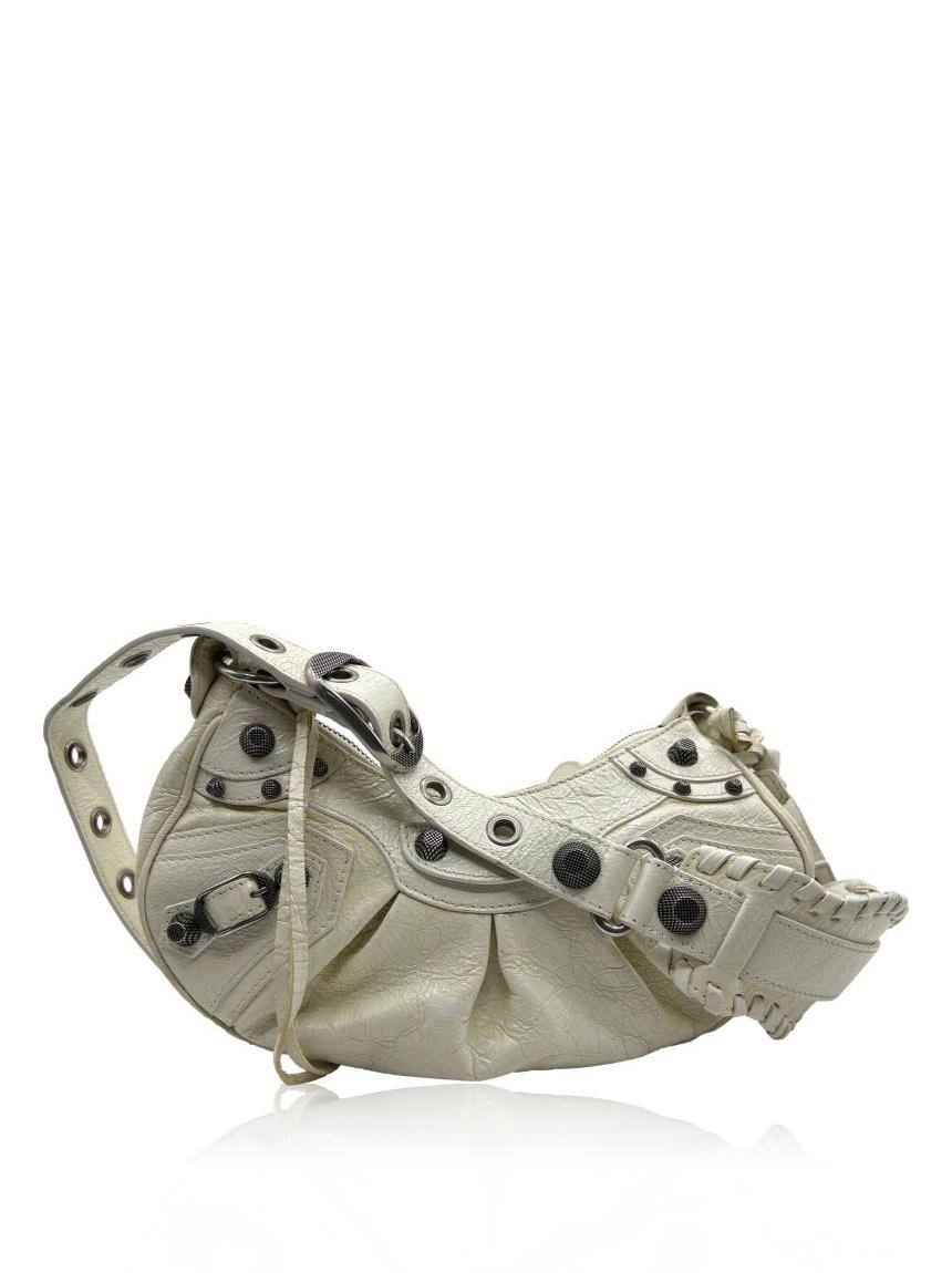 balenciaga balenciaga le cagole xs branca white
