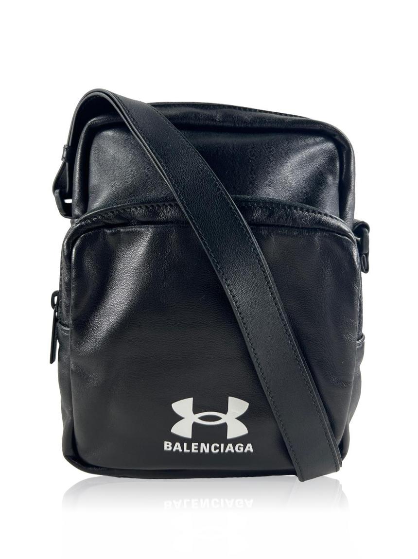 balenciaga balenciaga x under armour couro preto black