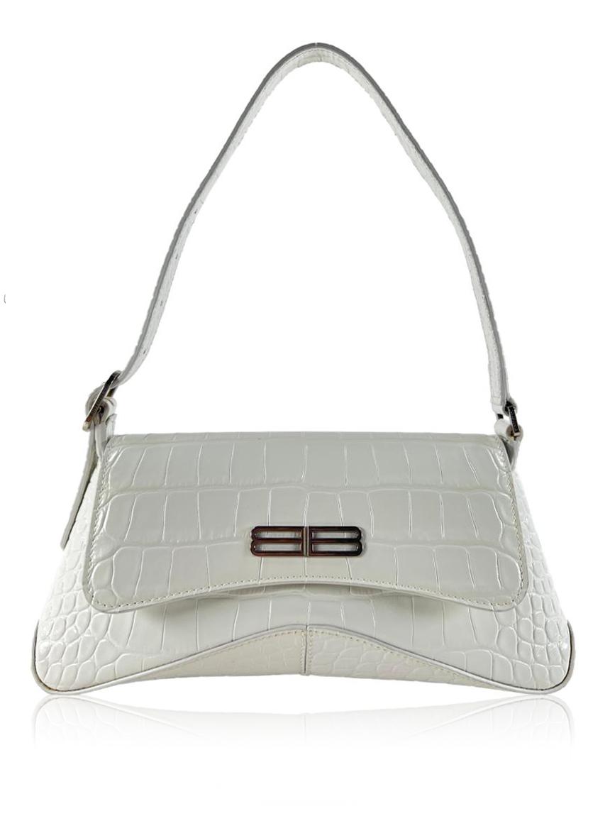 balenciaga ckzk5 croco embossed flap xx
