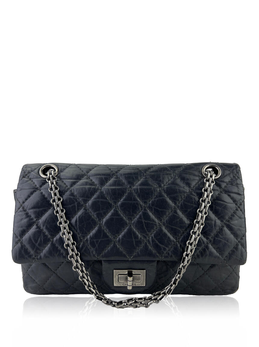 chanel reissue gray