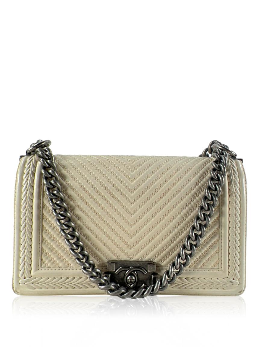 chanel chanel chevron braided off white off white