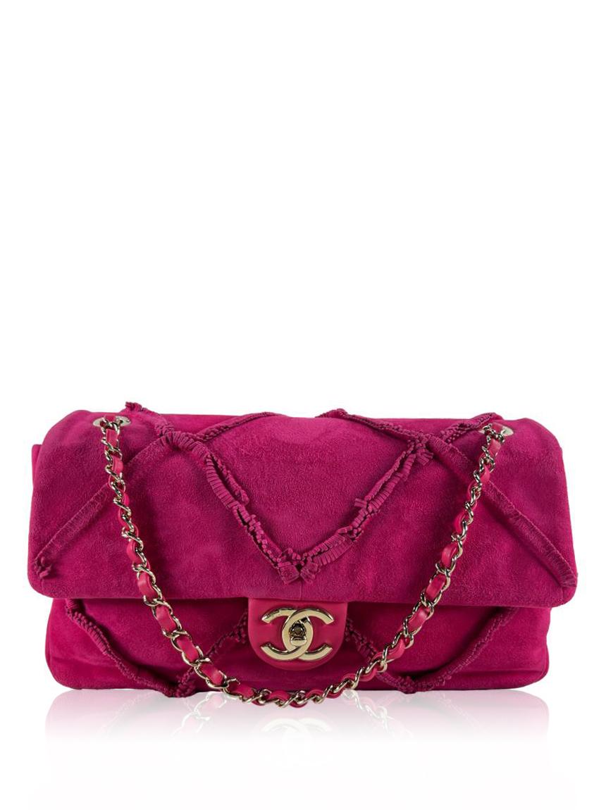 chanel flap pink