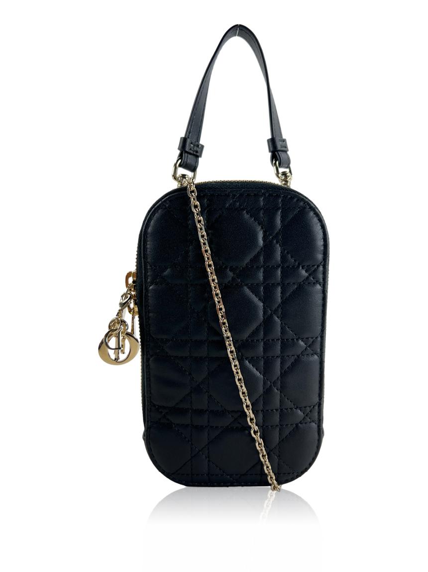 christian dior christian dior lady dior phone preta black