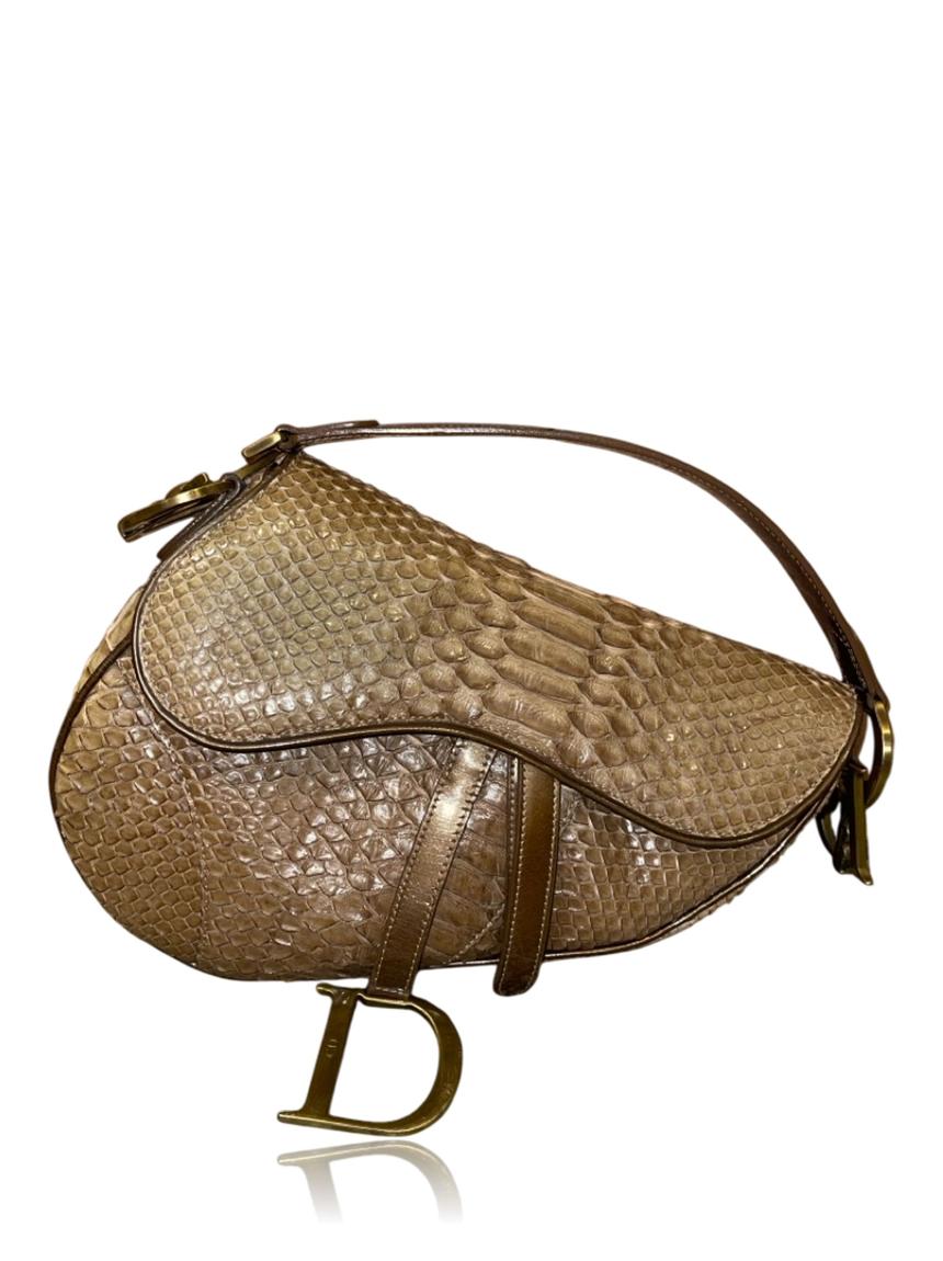 christian dior christian dior saddle brown medium