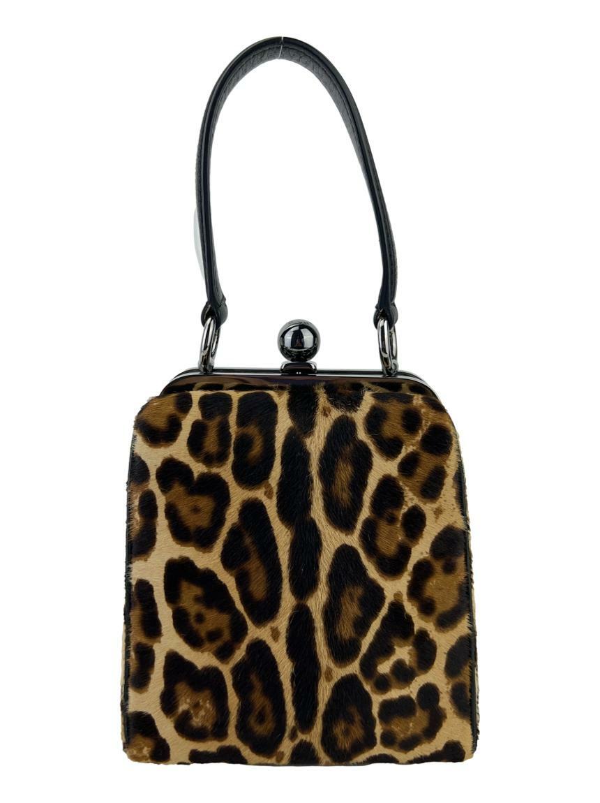 Bolsa Tiracolo Dolce Gabbana Agata Cavalino Leopardo Original