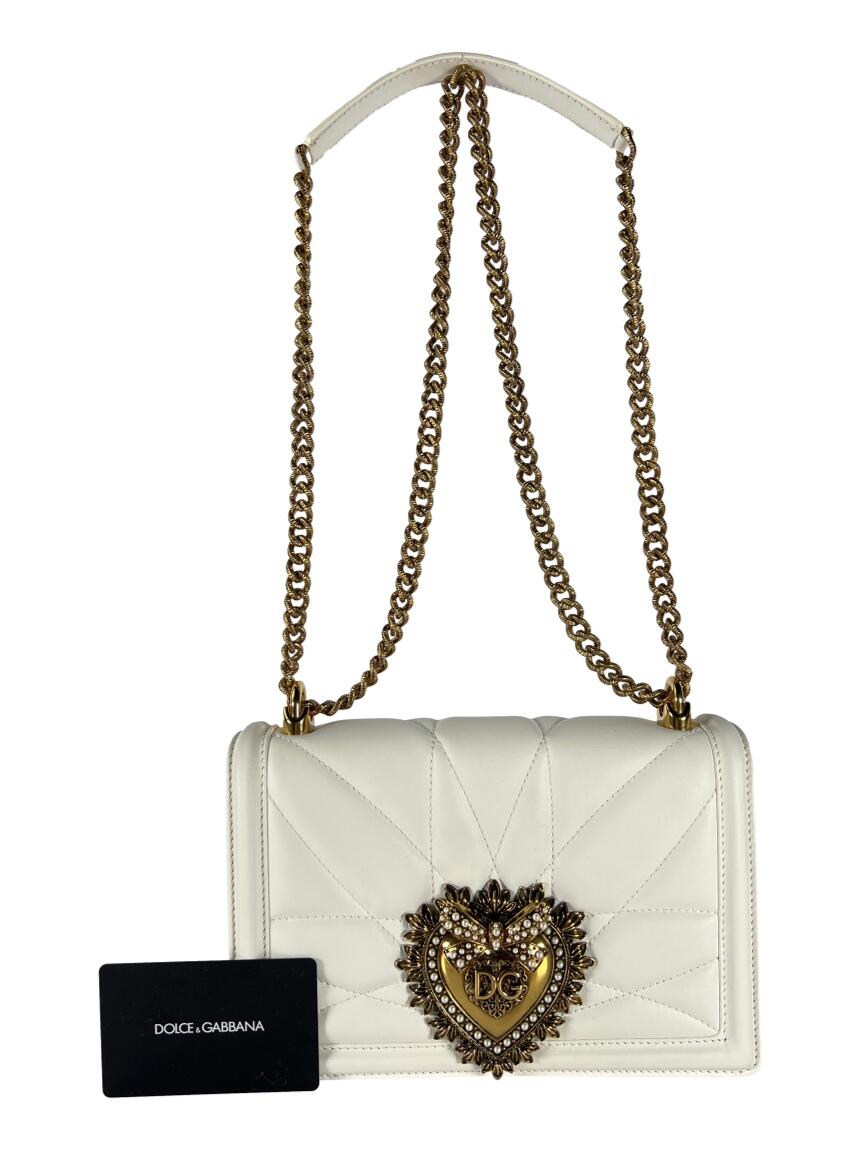 Bolsa Tiracolo Dolce & Gabbana Devotion Branca - CKLA1 Original ...