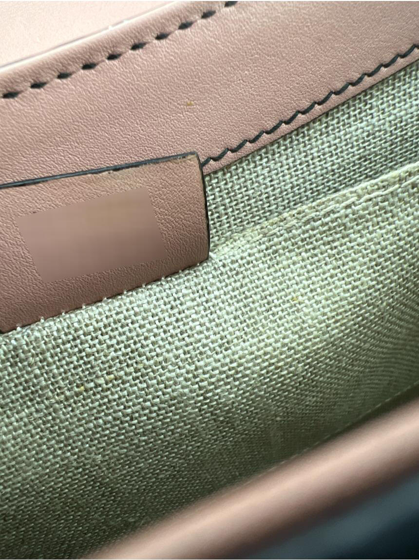 Bolsa Tiracolo Gucci Emily Rosa Original - | Etiqueta Única