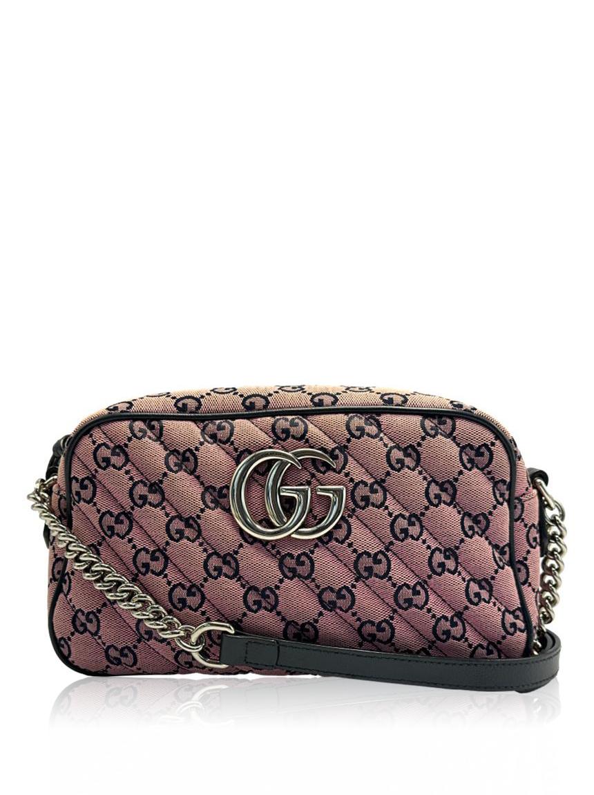 gucci gucci gg monograma multicolor rosa