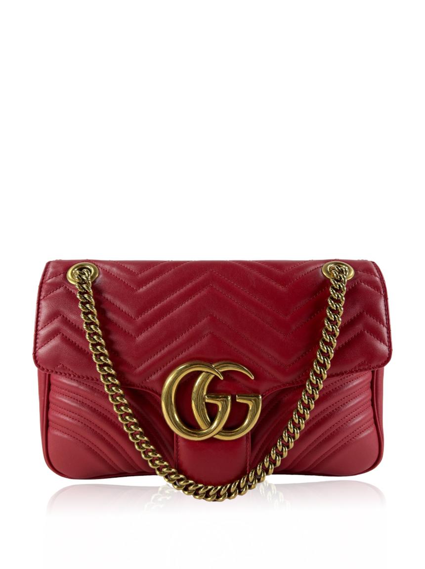 gucci gucci vermelha red medium