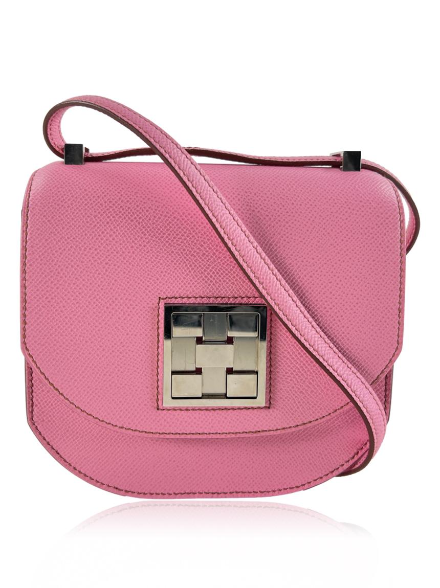 hermes hermes mosaique au 24 17 rose confetti pink mini