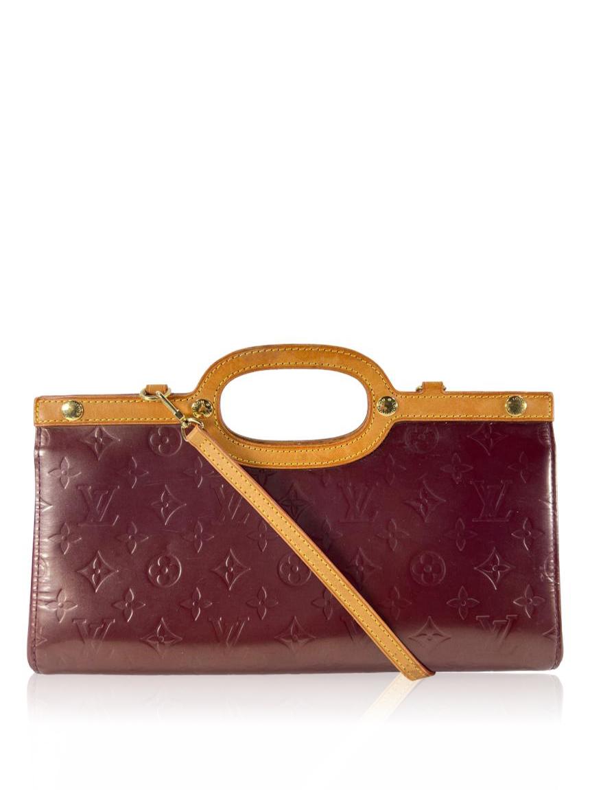 louis vuitton louis vuitton roxbury drive verniz monograma vinho