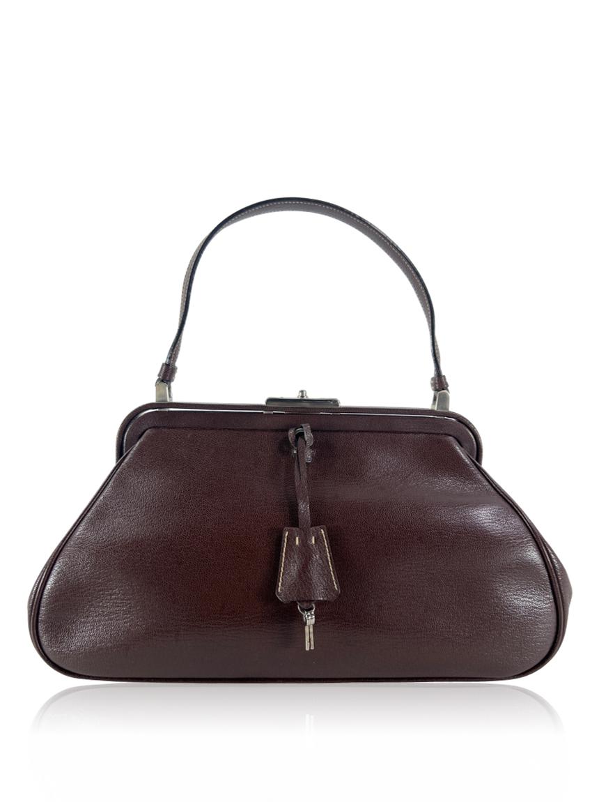 prada prada madras cerniera doctor marrom brown