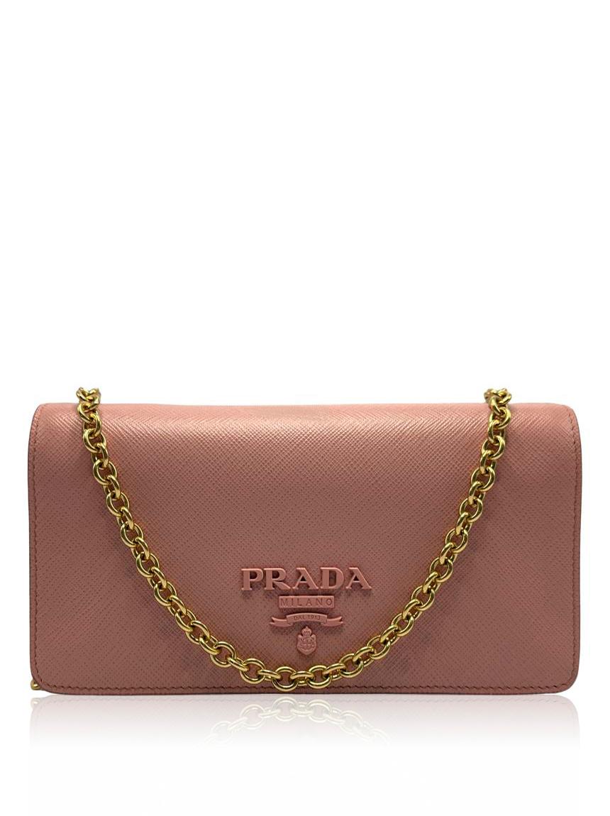 prada prada on chain rosa pink