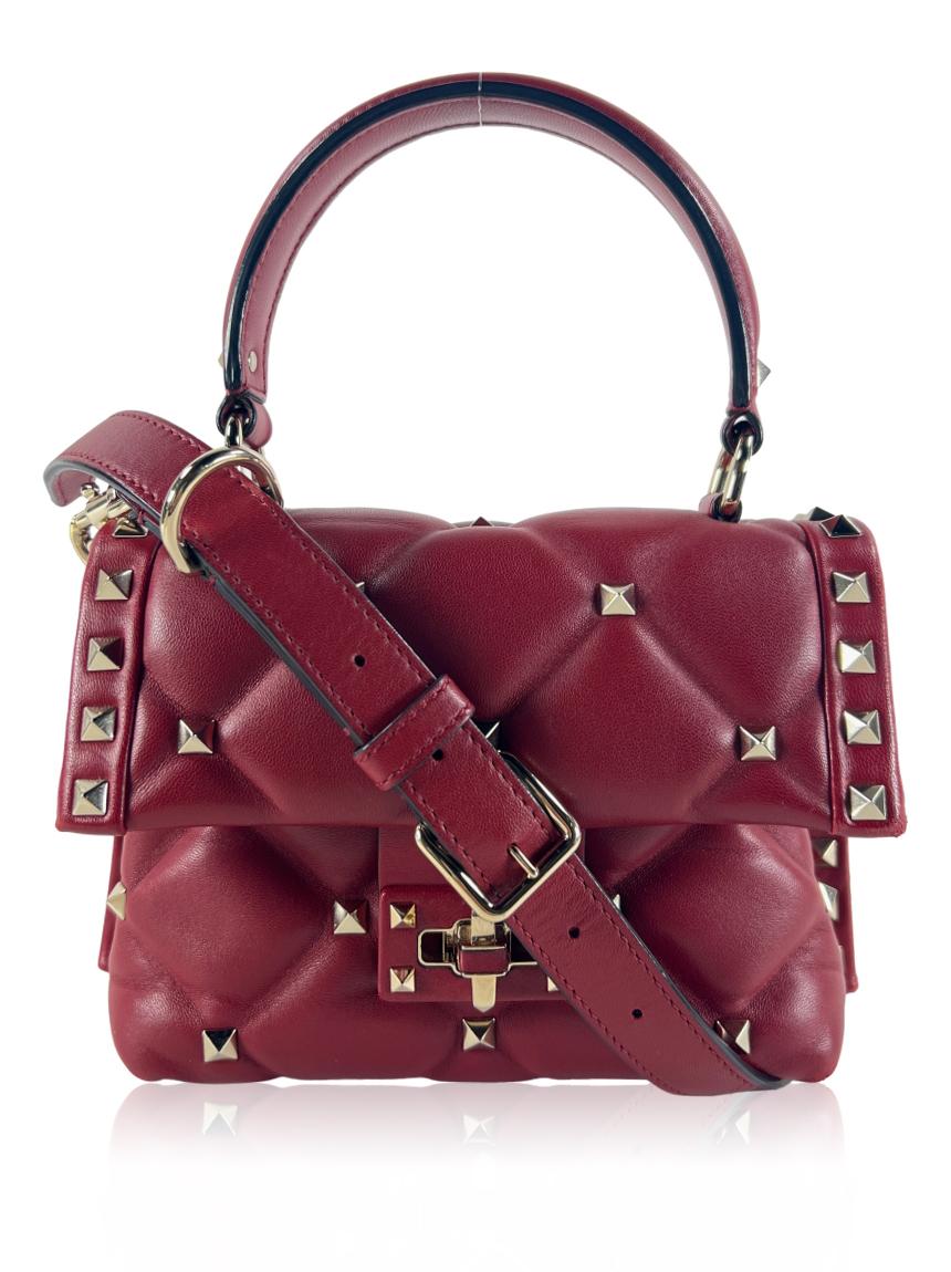 valentino valentino candystud vermelha red mini
