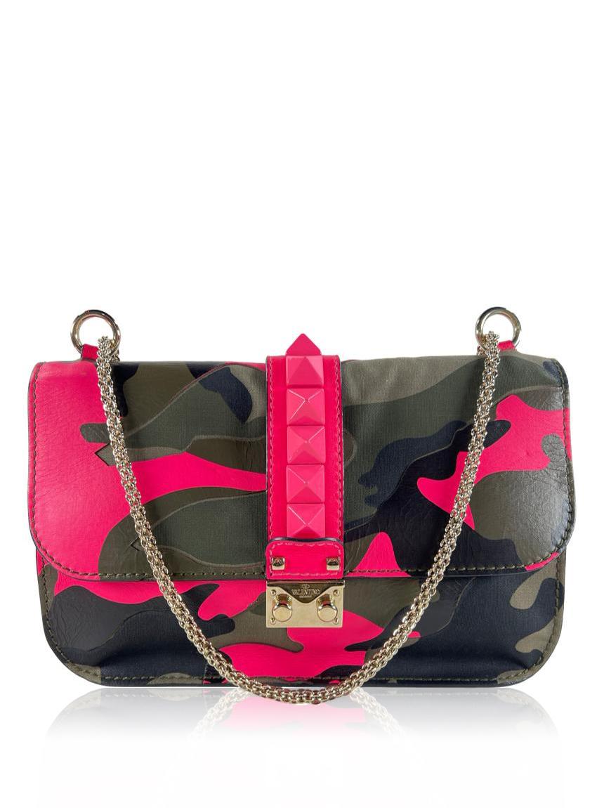 valentino valentino rockstud glam lock camouflage
