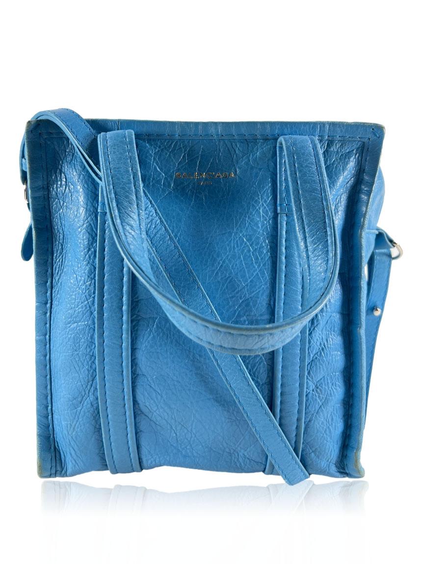 balenciaga balenciaga bazar xs azul blue