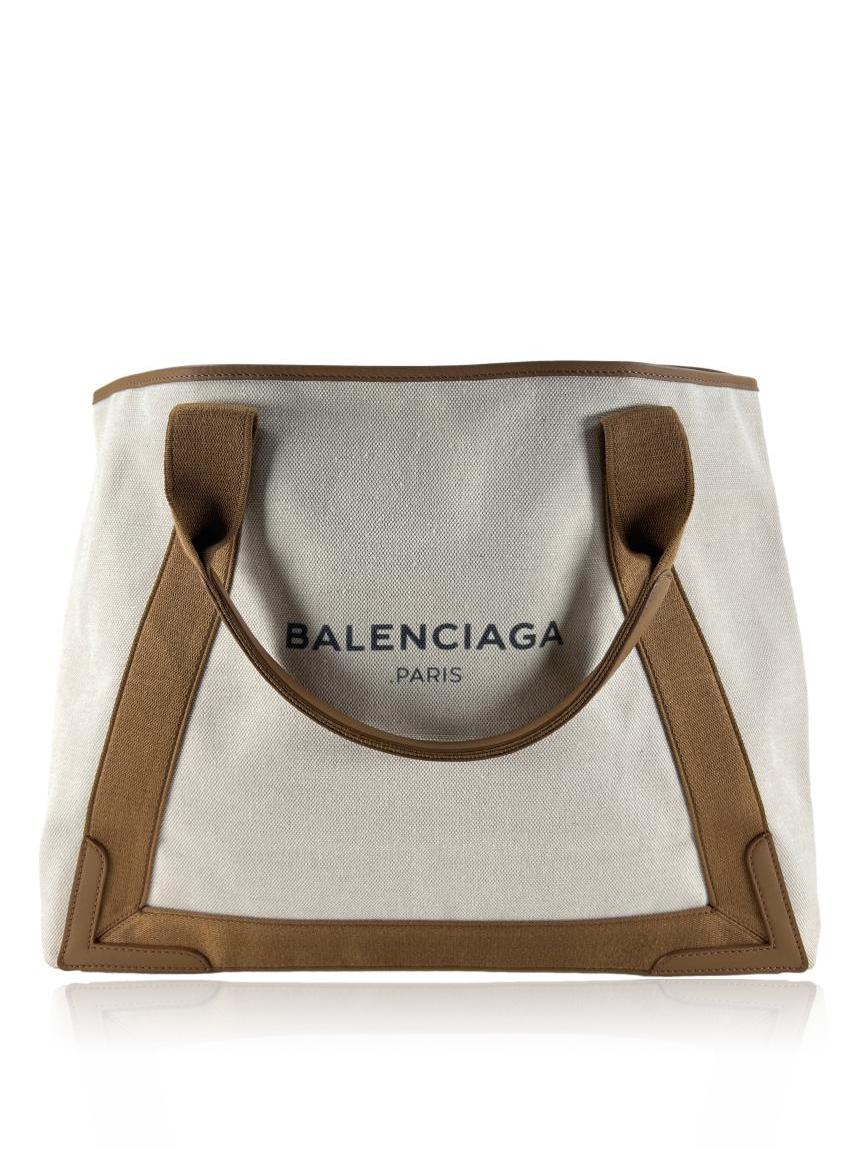 balenciaga balenciaga cabas m marrom brown