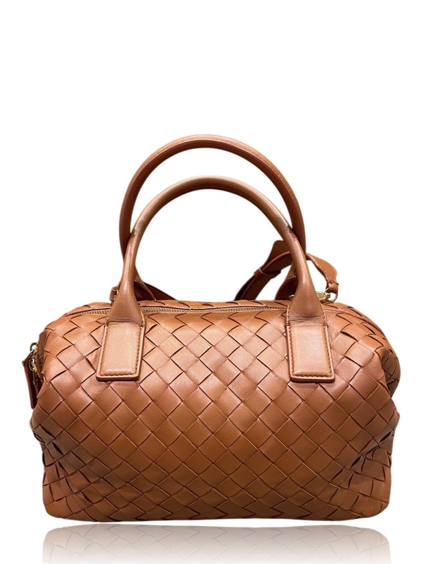 bottega veneta bottega veneta bauletto brown medium