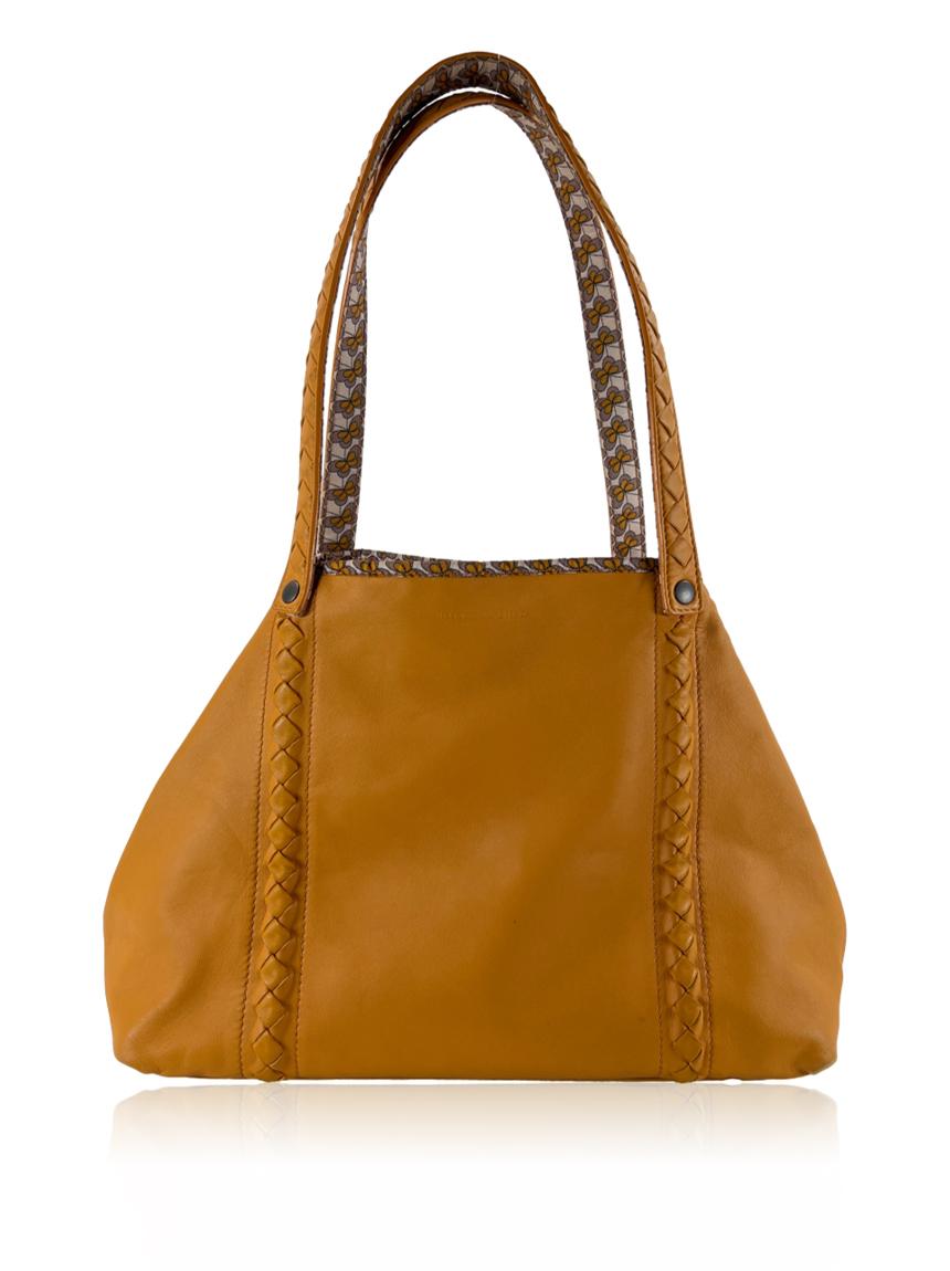 bottega veneta bottega veneta reversible laranja orange