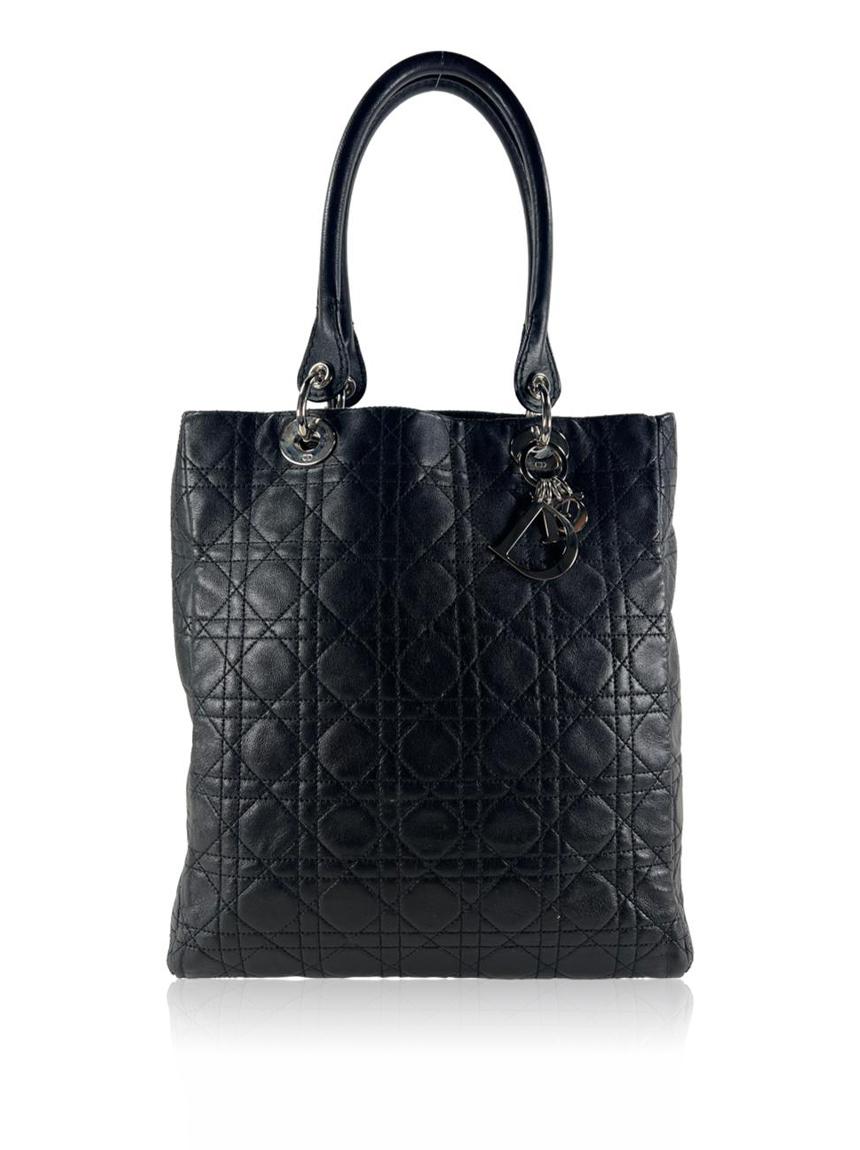 christian dior christian dior lady dior soft cannage preta black