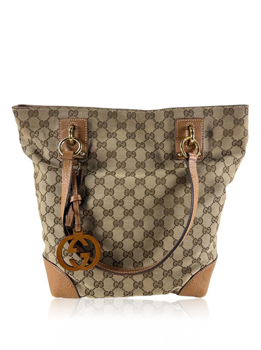 gucci gucci charmy gg canvas bege