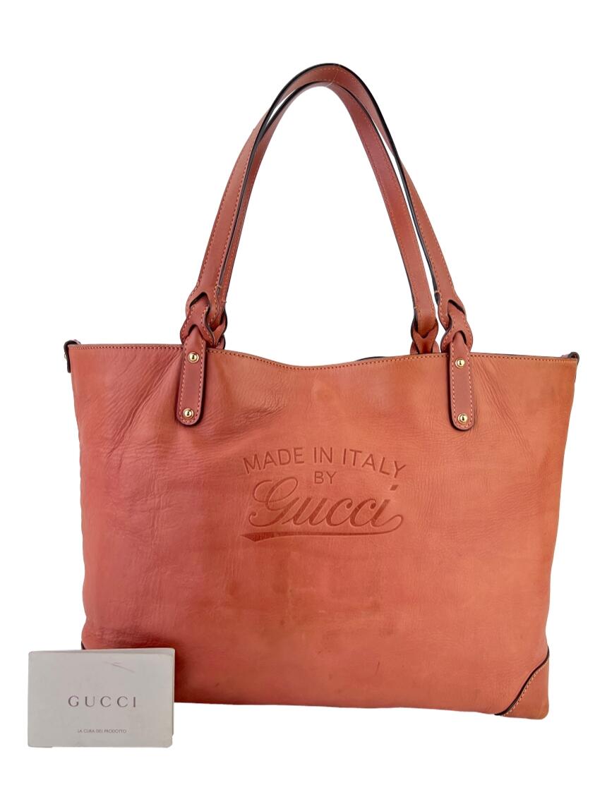Bolsa Tote Gucci Craft Python Terracota Original - | Etiqueta Única
