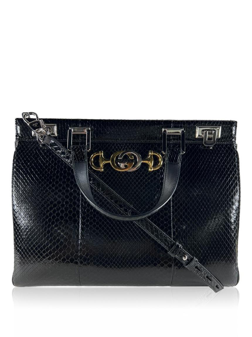 gucci gucci zumi python preto black