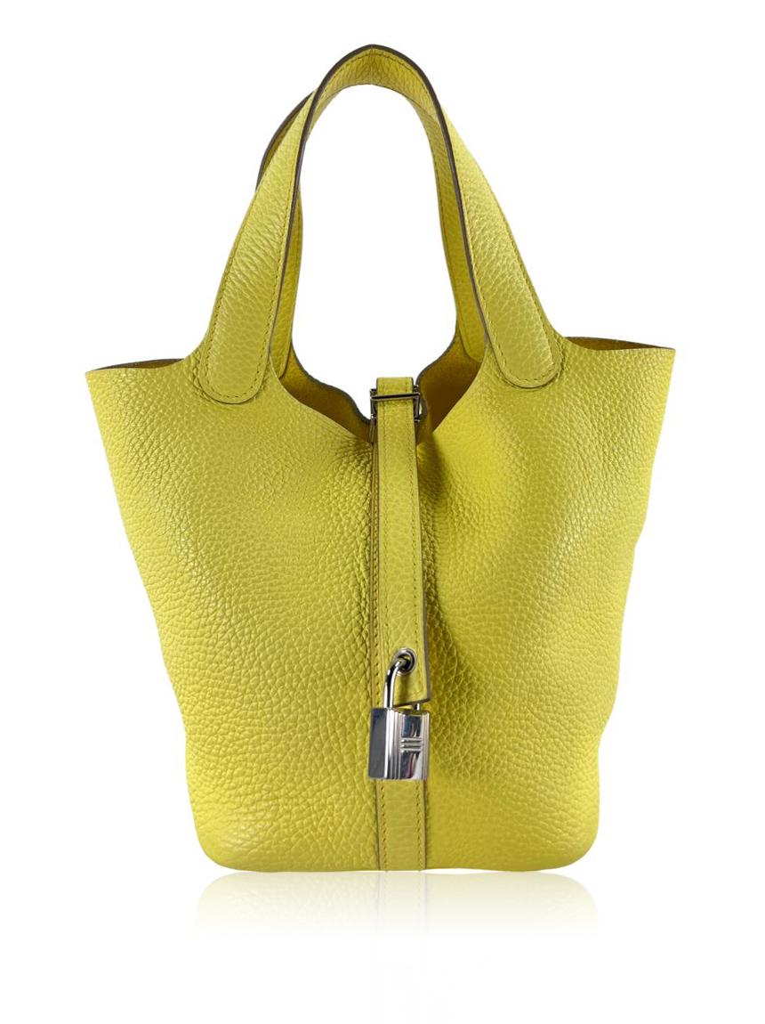 hermes picotin yellow