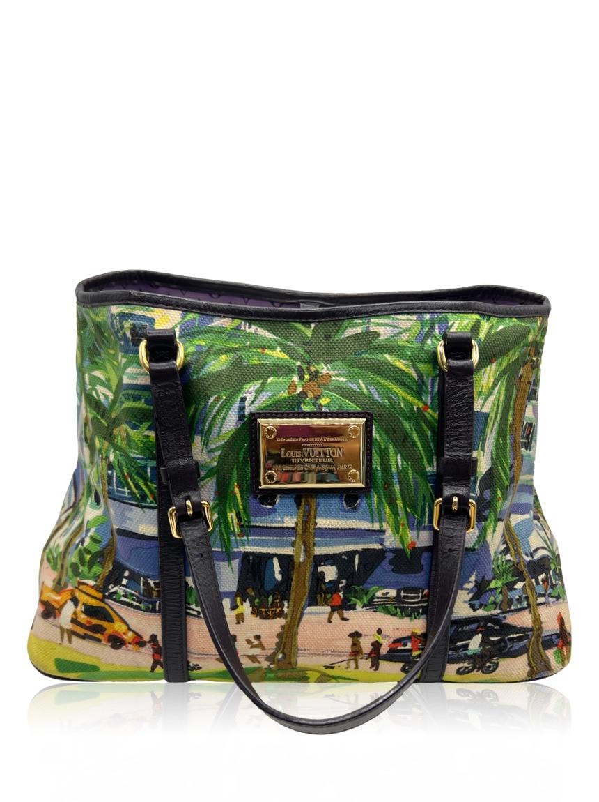 louis vuitton louis vuitton cabas ailleurs estampada