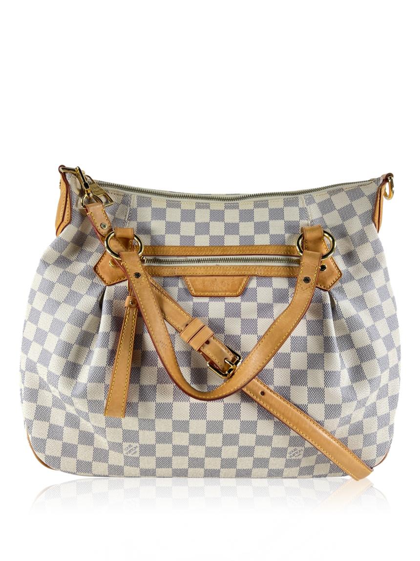 louis vuitton louis vuitton evora damier azur damier azur
