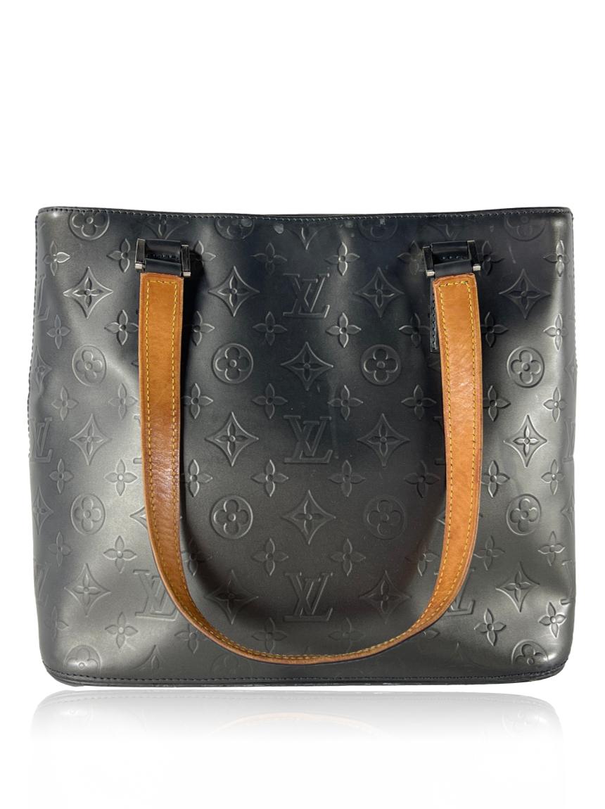 louis vuitton louis vuitton mat stockton monogram cinza vintage