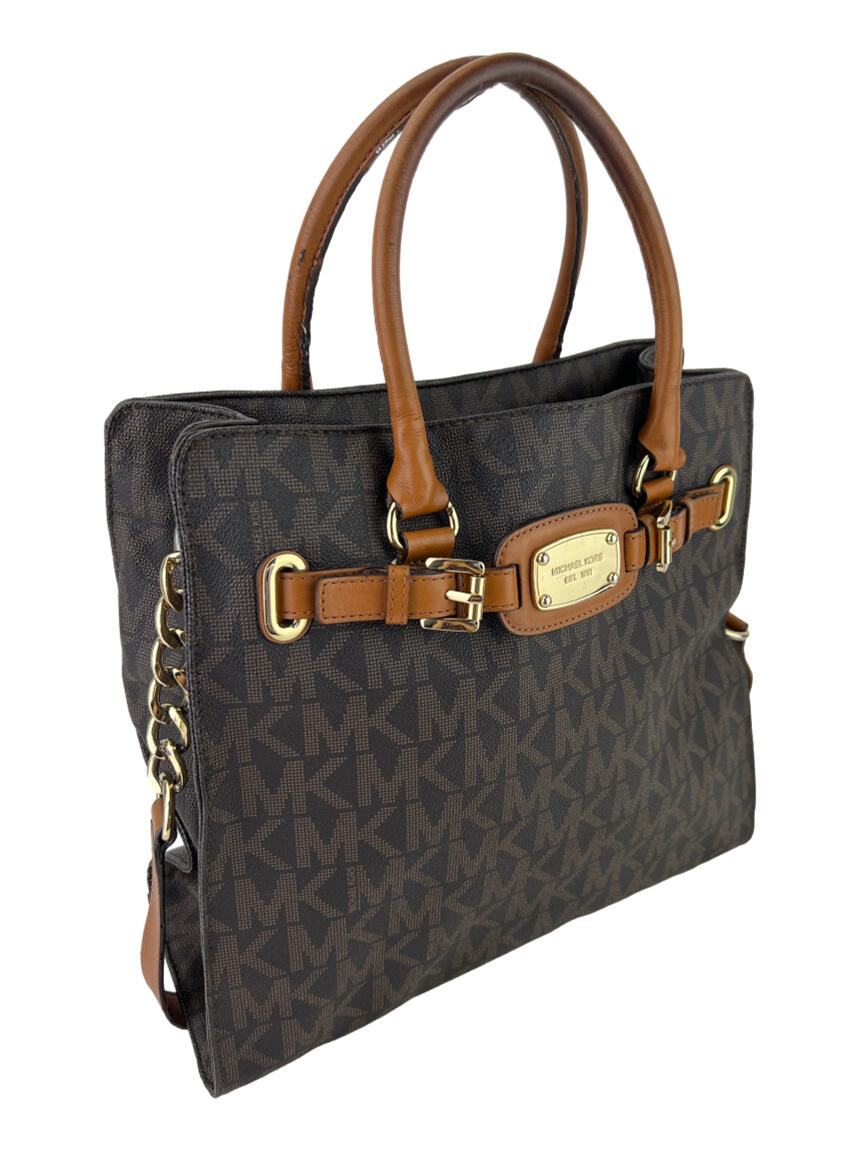 Bolsa Tote Michael Kors Hamilton Monograma - CESL7 Original | Etiqueta ...