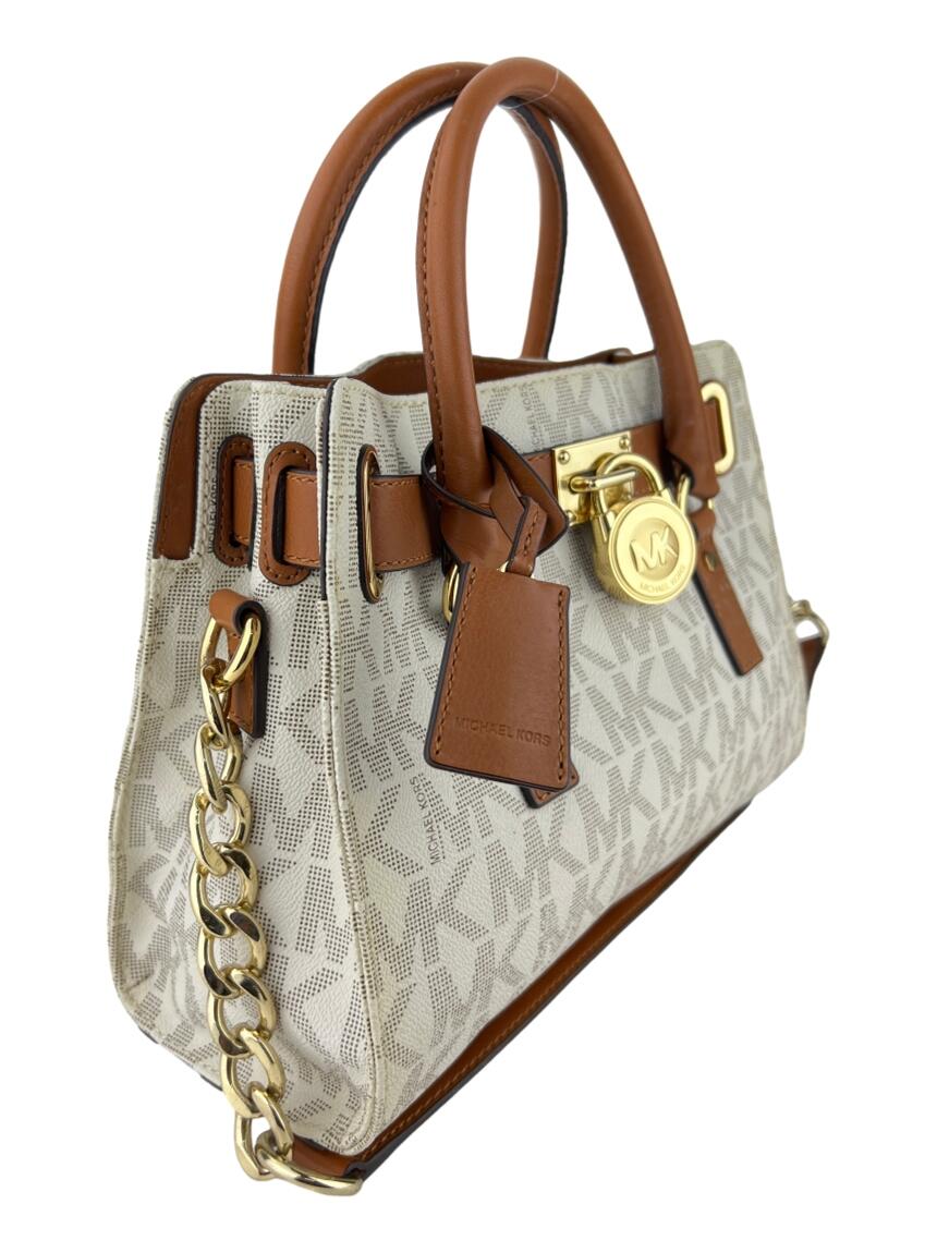 Bolsa Tote Michael Kors Hamilton Monograma Original - CJRQ1 | Etiqueta ...