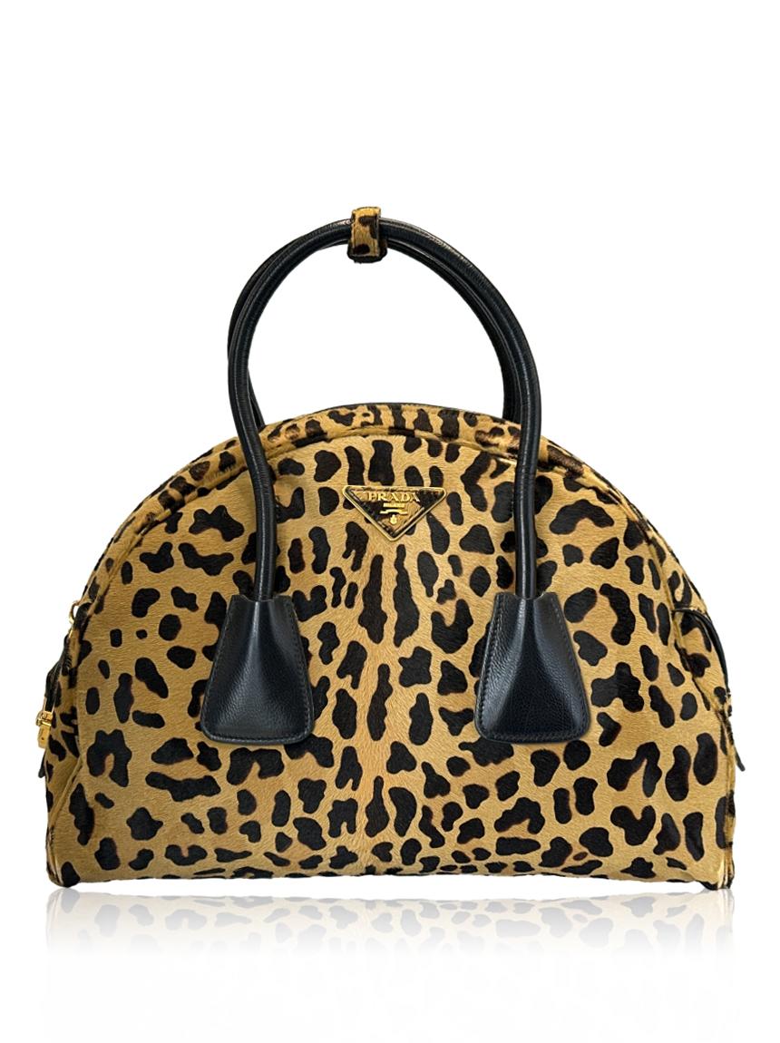prada prada bowler leopardo