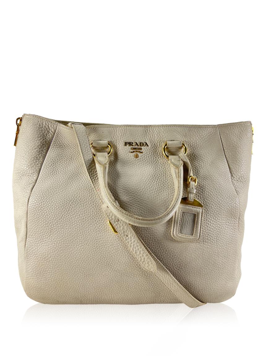 prada prada vitello daino off white off white