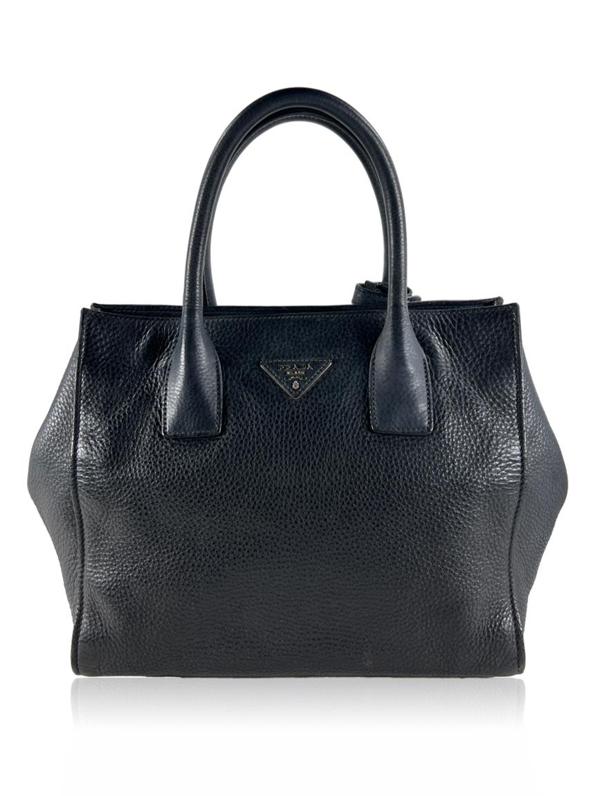 prada prada vitello daino preto black