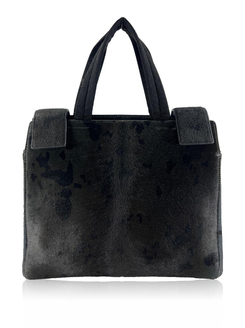 prada prada weekender calf hair preto vintage black