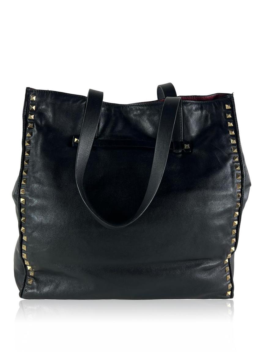 valentino valentino rockstud shopping preta black