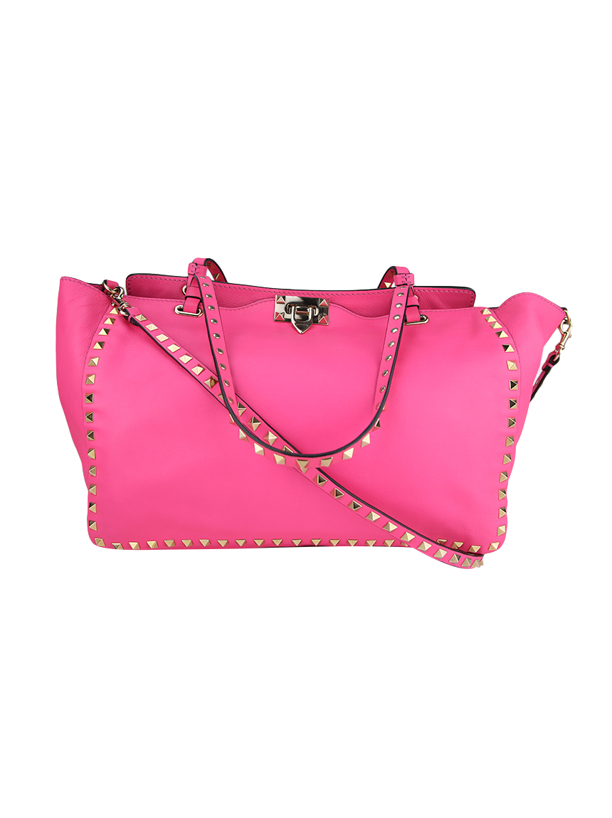 Bolsa rosa discount valentino