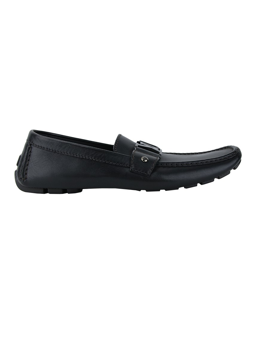 Mocassin Louis Vuitton Masculino Preto Xadrez