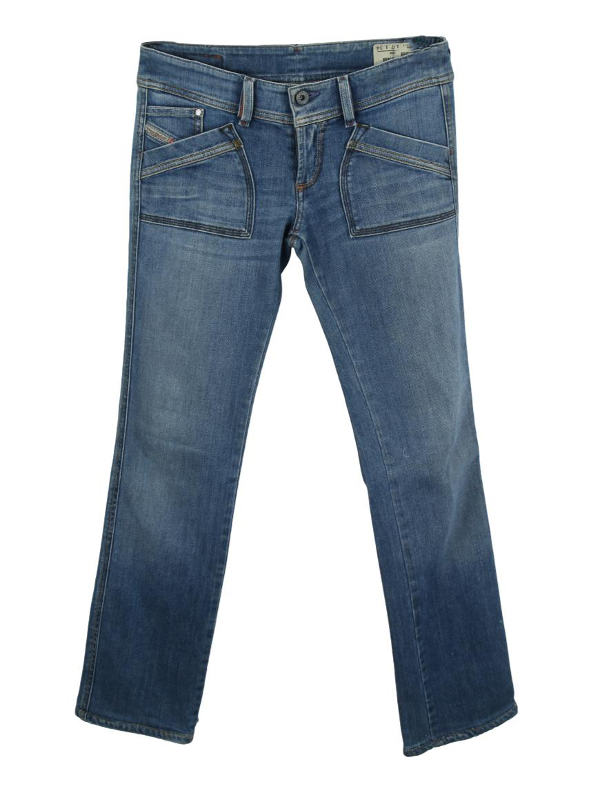 Calça Diesel Reckfly Jeans Azul BINR14 Original Etiqueta Única