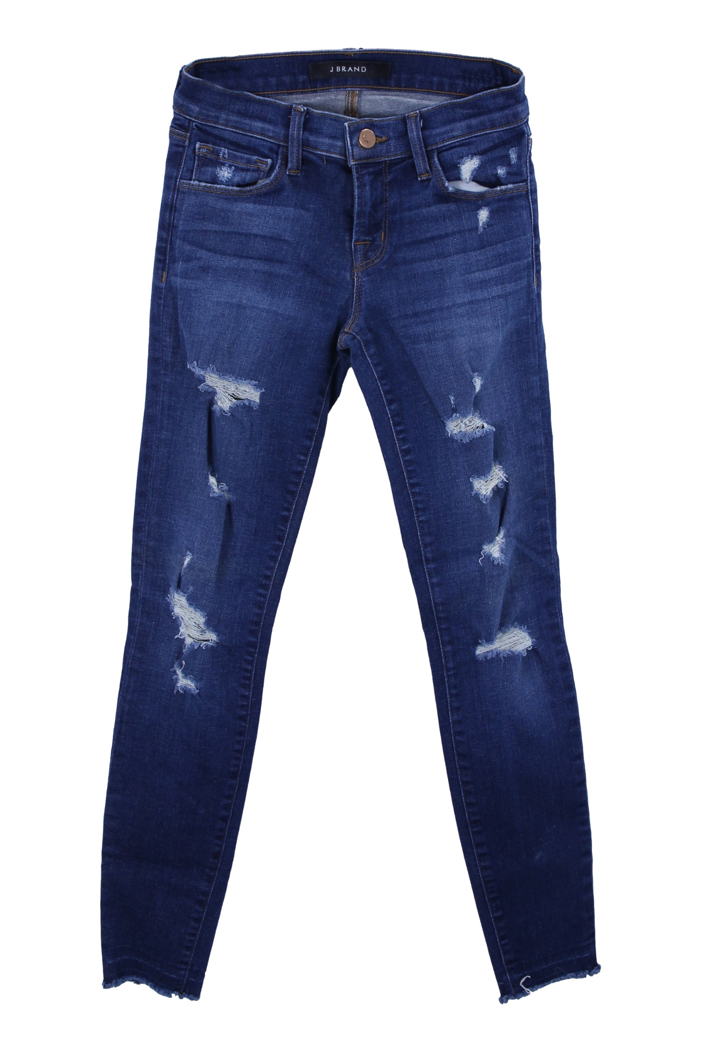 Calça J Brand Jeans Destroyed Azul Original - AAOI1