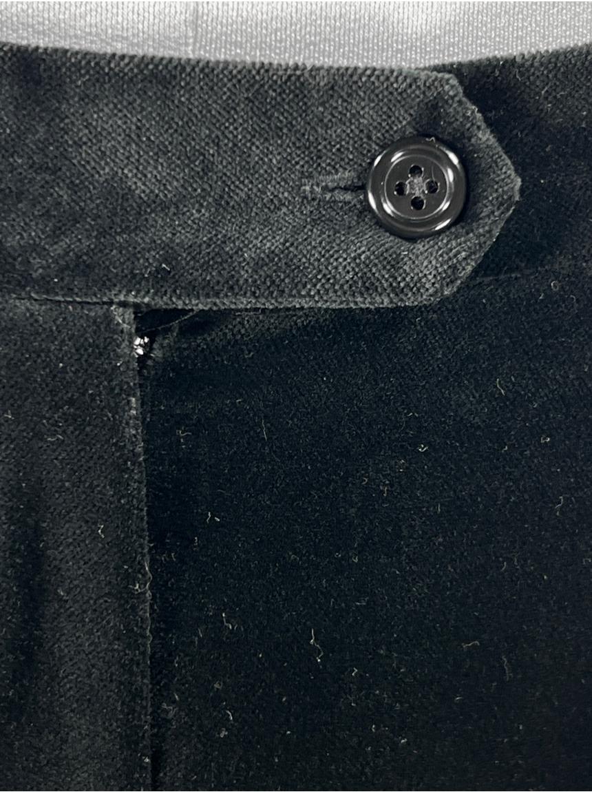 Calça Lauren Ralph Lauren Veludo Preta - CZFB3 Original Etiqueta Única