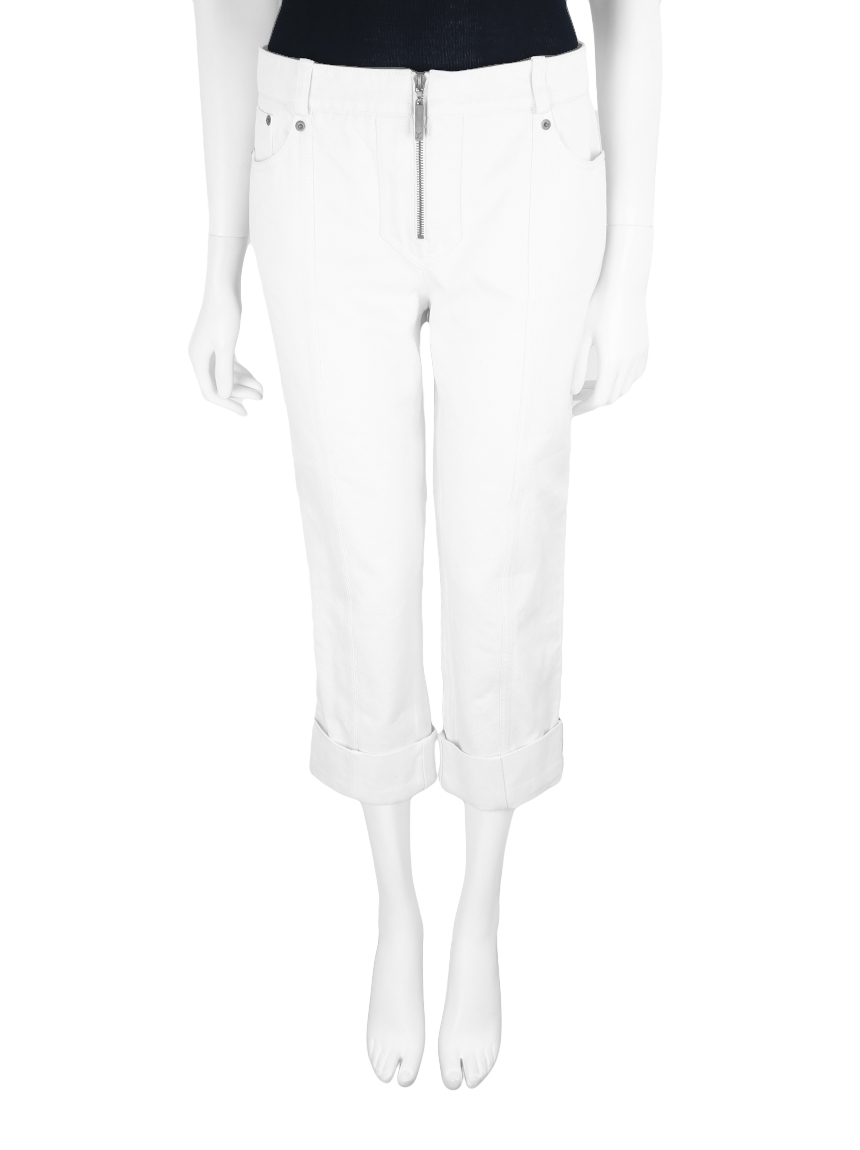 Calça Louis Vuitton Jeans Branca Original - HTP248