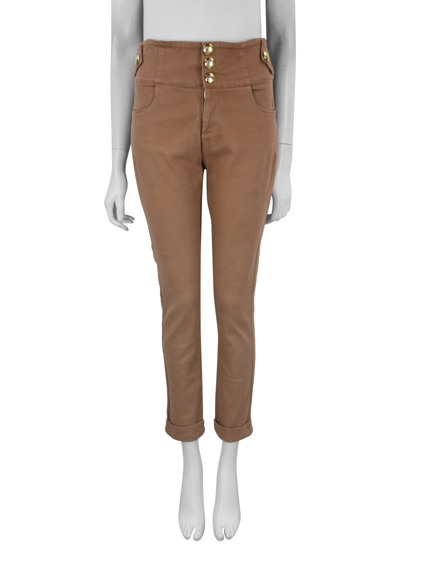 Calça Mixed Jeans Marrom Original DVV31 Etiqueta Única