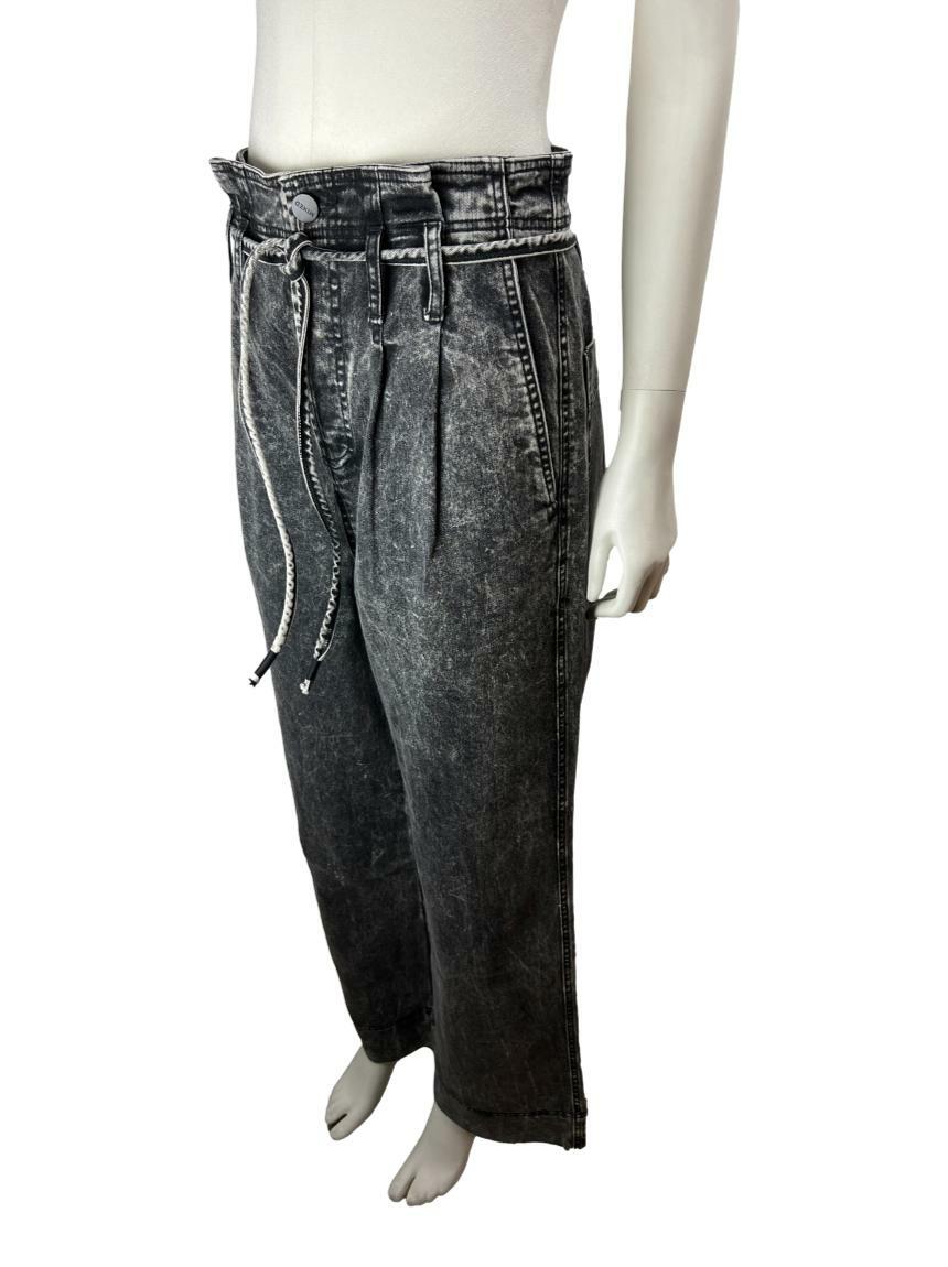 Calça Mixed Jeans Preta Original AWU2381 Etiqueta Única