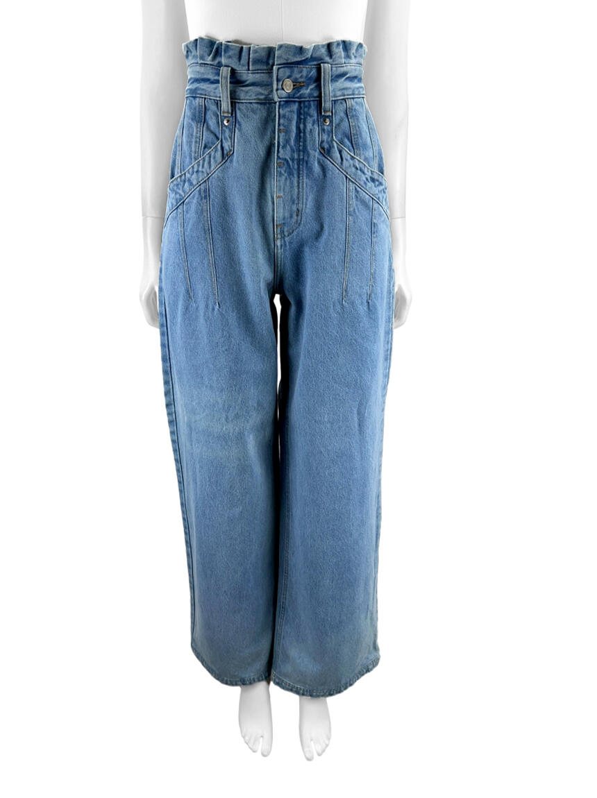 WILLBEST Jeans Mujer Vaqueros Anchos Con Parche De Estrella Para Niñas Adolescentes, Estilo