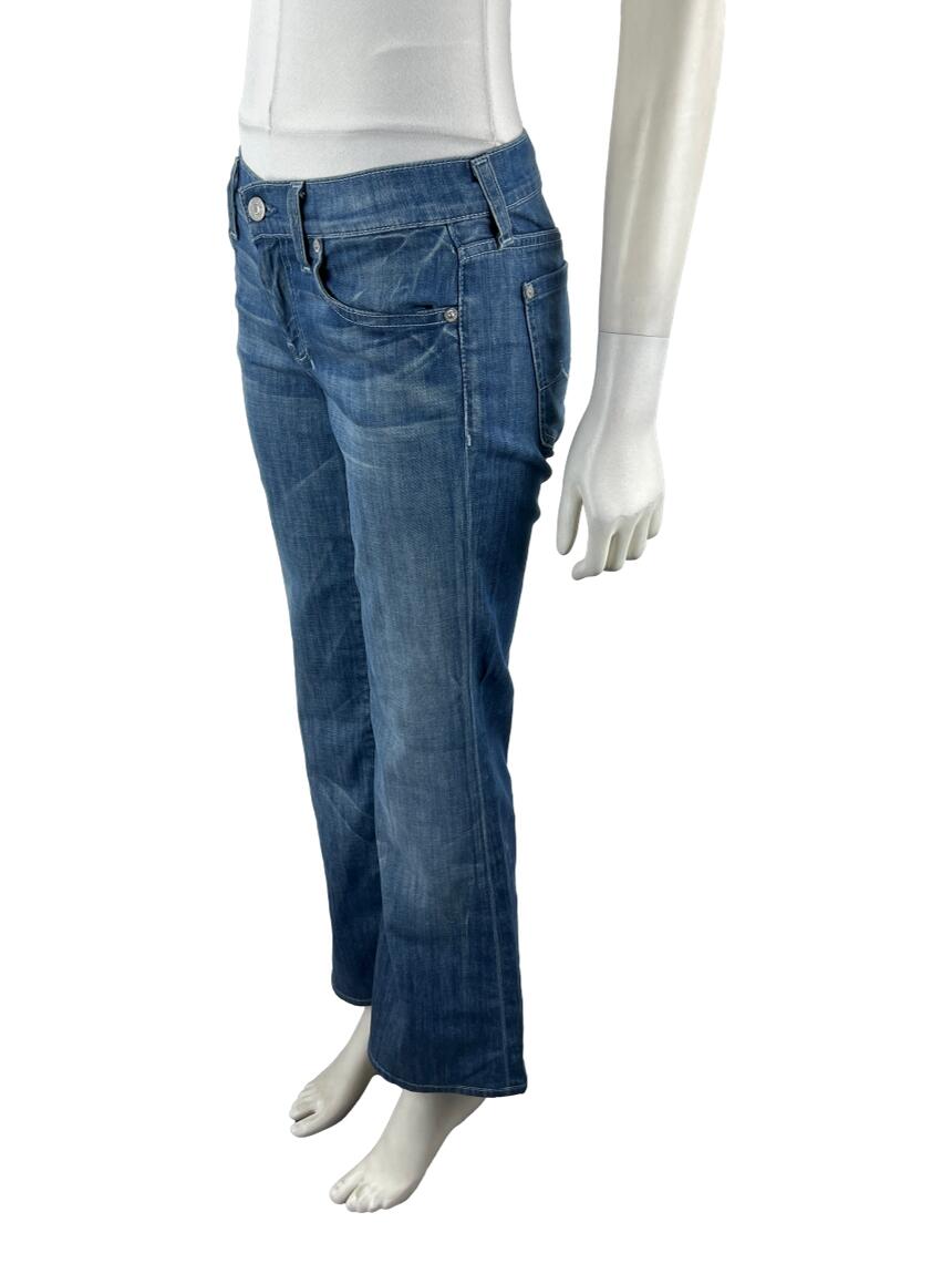 Calça Seven For All Mankind Jeans Escuro - CBFQ9 Original | Etiqueta Única